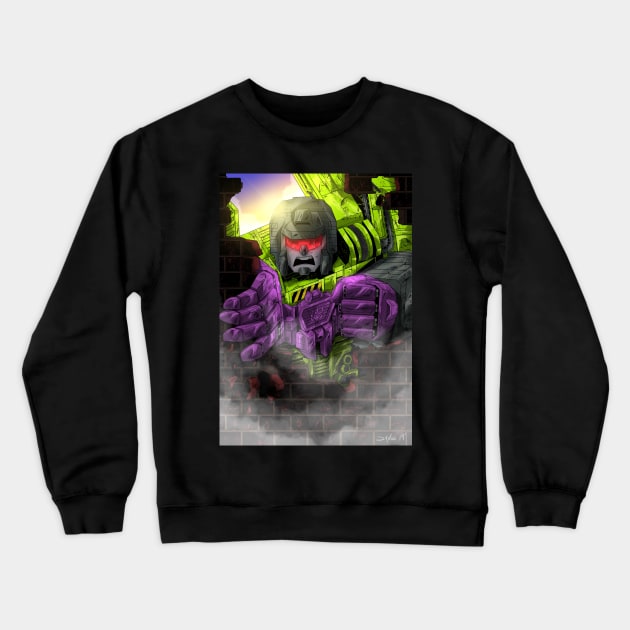 TF - Devastation Crewneck Sweatshirt by DEADBUNNEH